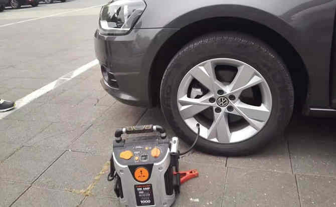 乐安汽车搭电案例