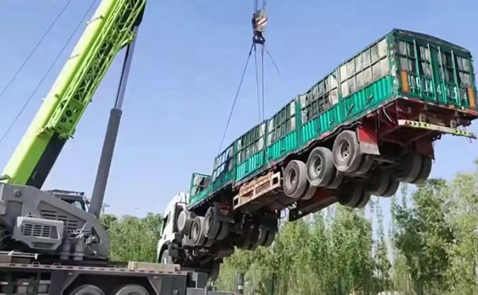 乐安道路脱困救援案例